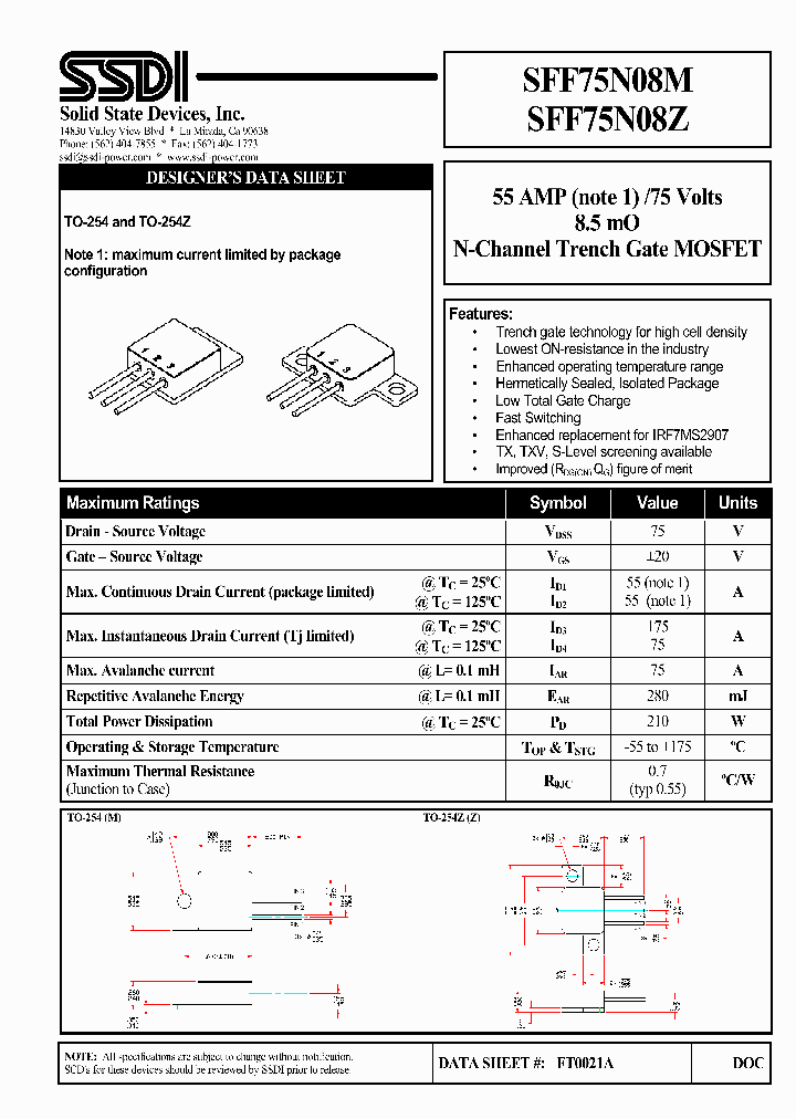 FT0021_8217218.PDF Datasheet