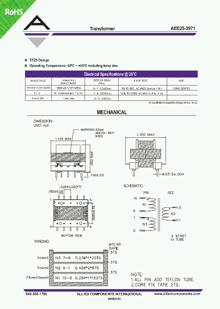 AEE25-3971_8217272.PDF Datasheet