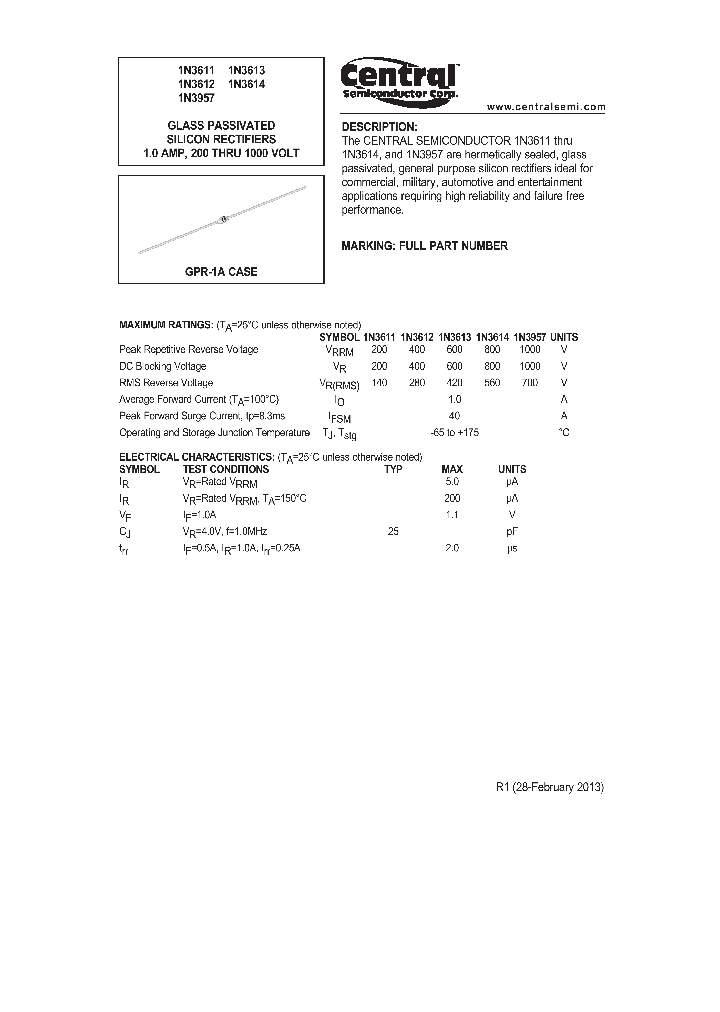1N3611_8217783.PDF Datasheet
