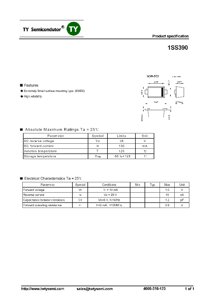 1SS390_8218044.PDF Datasheet