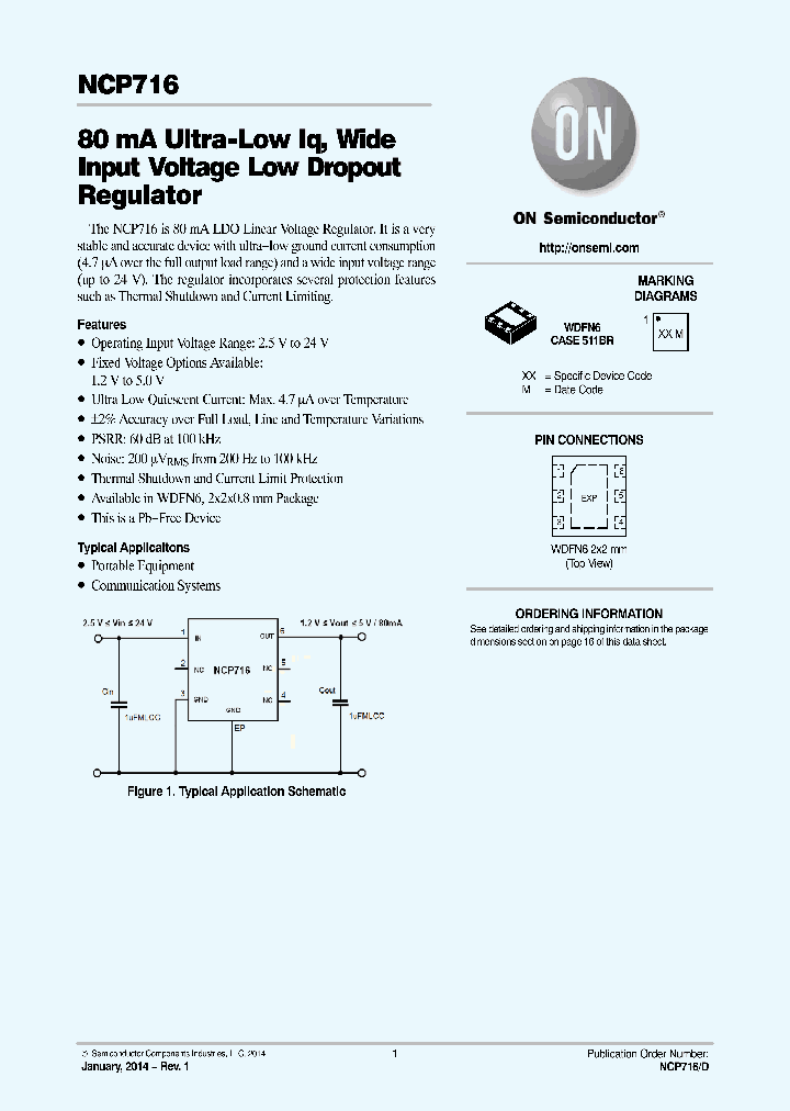 NCP716MT15TG_8218104.PDF Datasheet