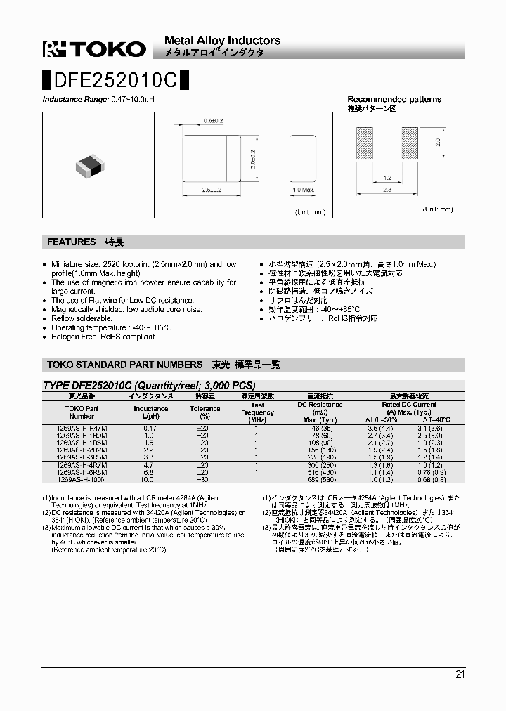 DFE252010C_8218295.PDF Datasheet