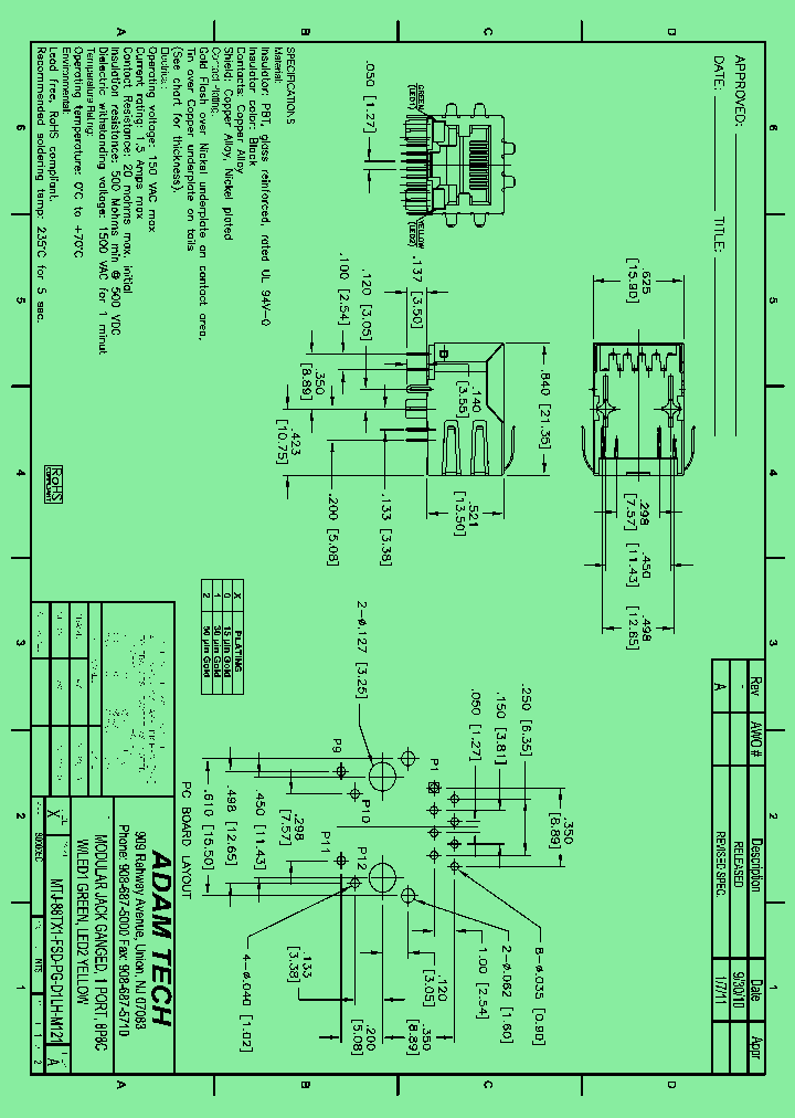 MTJ-88TX1-FSD-PG-D1LH-M12_8218309.PDF Datasheet