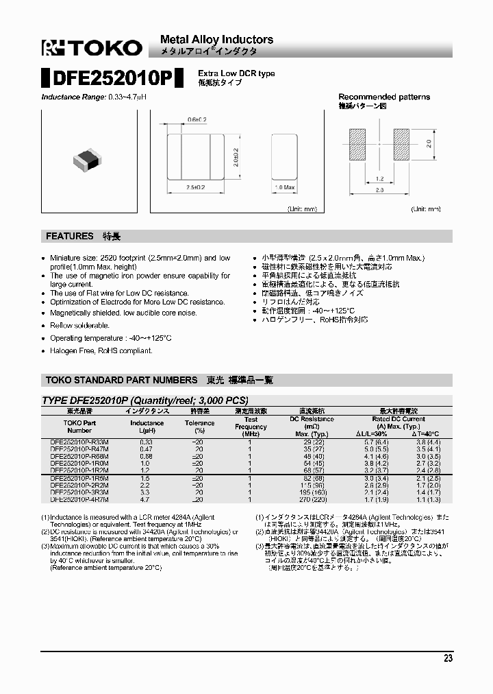 DFE252010P_8218296.PDF Datasheet