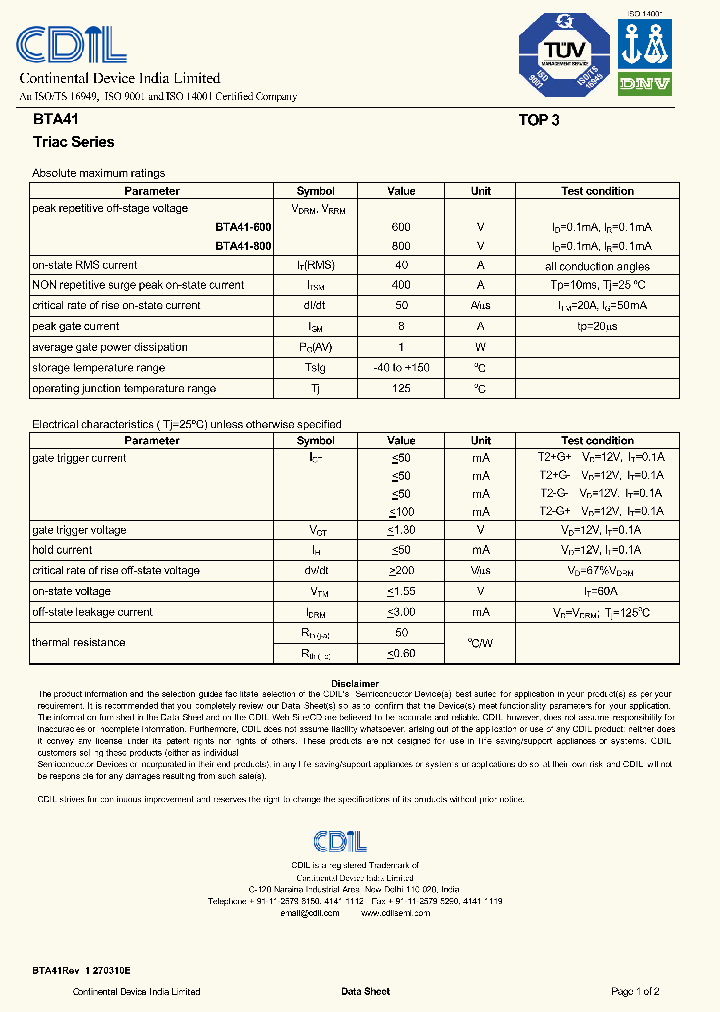 BTA41-600_8218626.PDF Datasheet