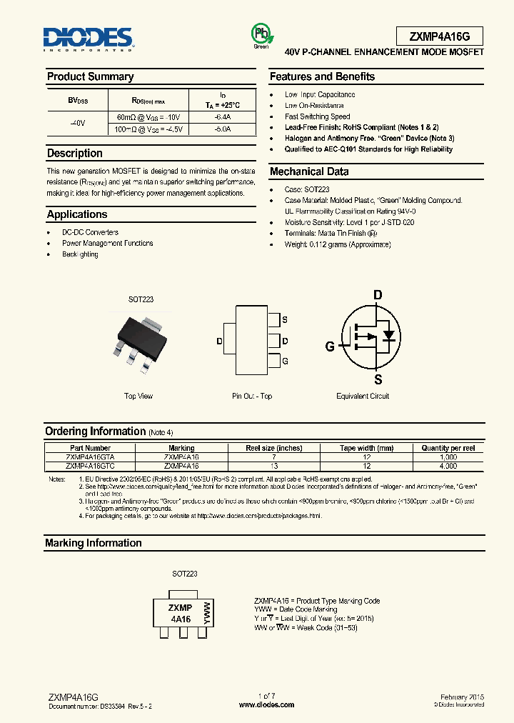 ZXMP4A16G-15_8219097.PDF Datasheet
