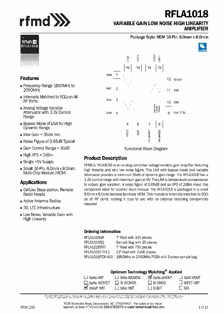 RFLA1018_8219233.PDF Datasheet