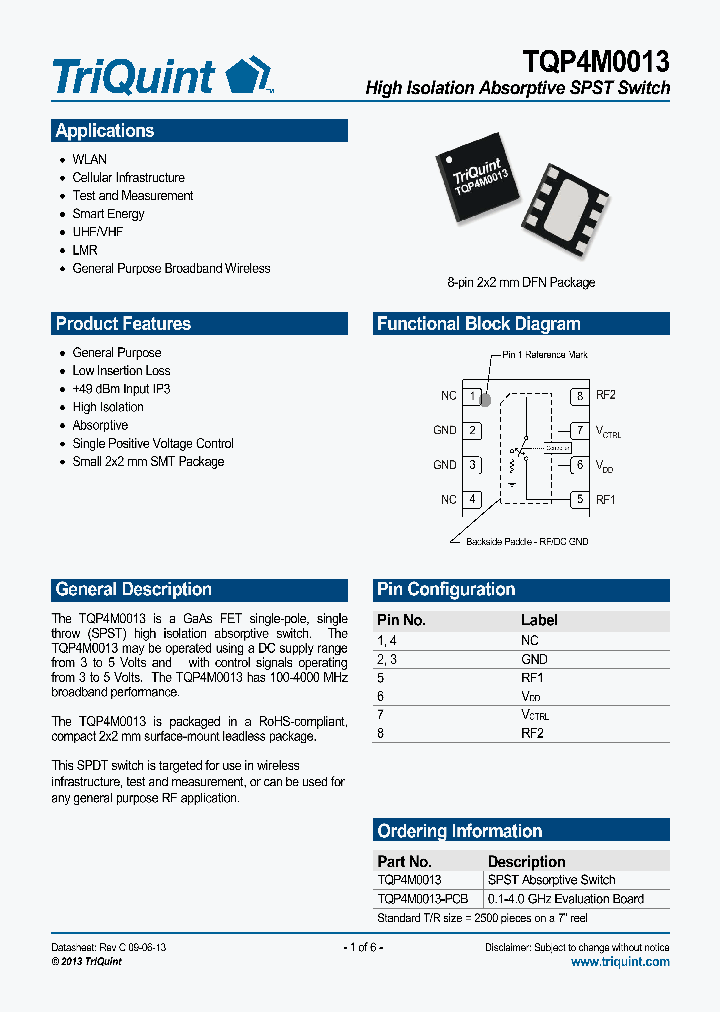 TQP4M0013_8219469.PDF Datasheet