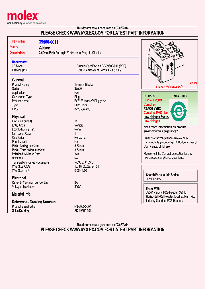 39500-0011_8219659.PDF Datasheet