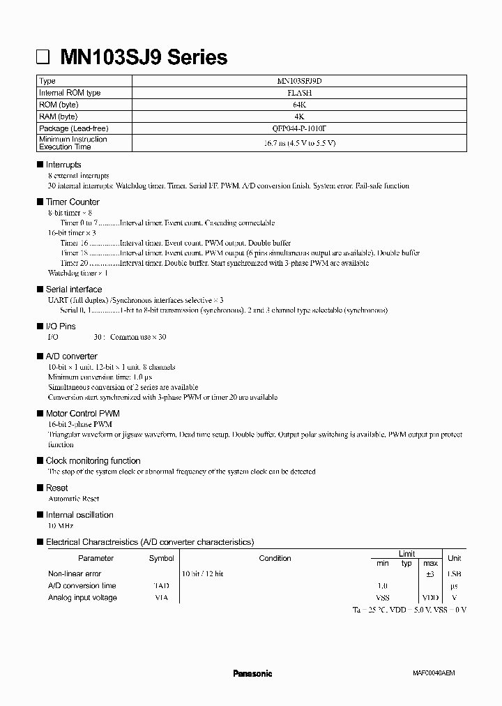 MN103SFJ9D_8219918.PDF Datasheet
