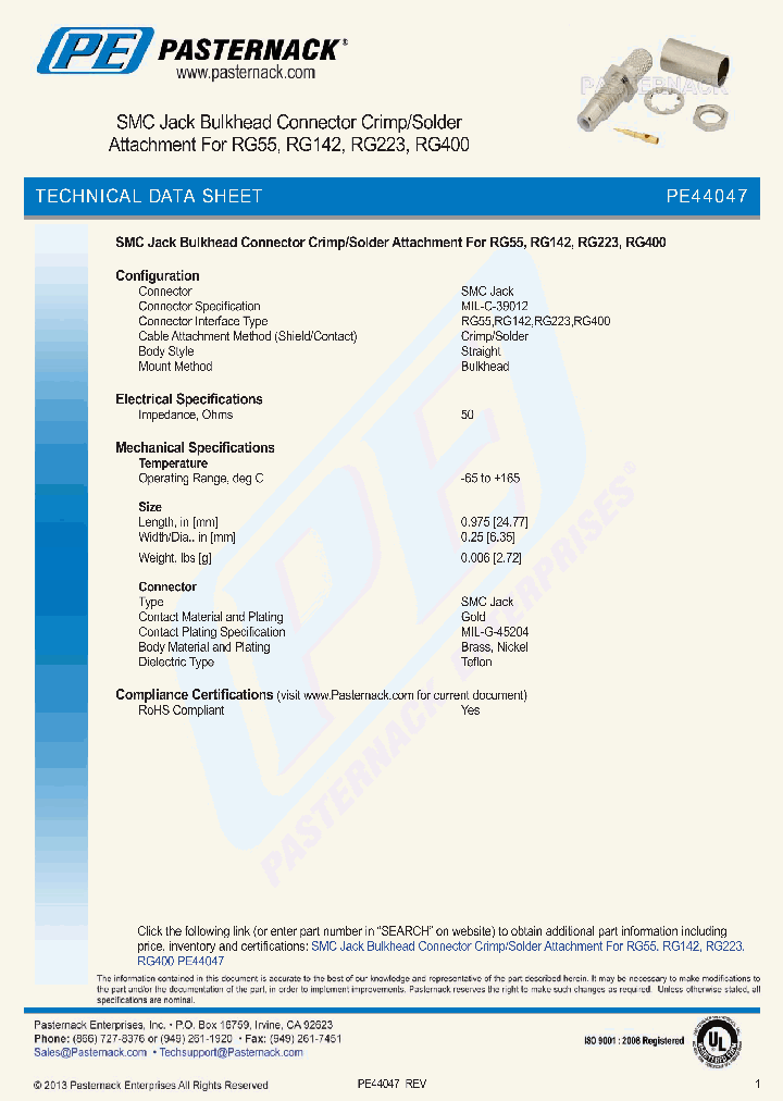 PE44047_8219845.PDF Datasheet