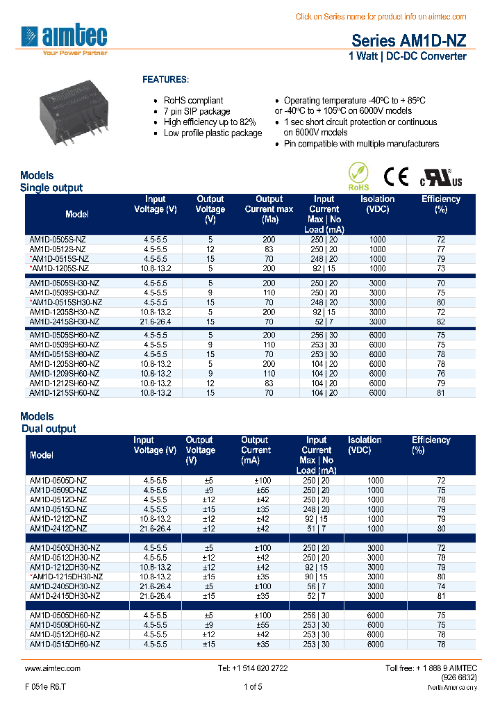 AM1D0505SNZ_8220474.PDF Datasheet