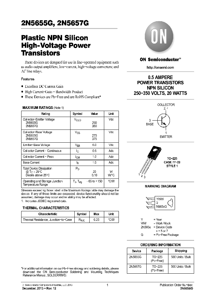 2N5655G-13_8221174.PDF Datasheet