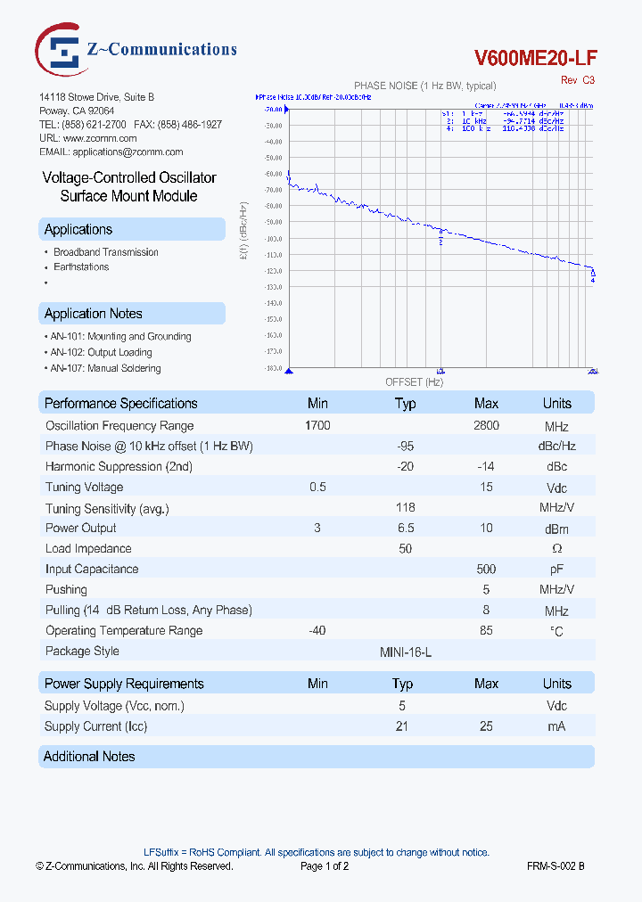 V600ME20-LF-14_8221310.PDF Datasheet