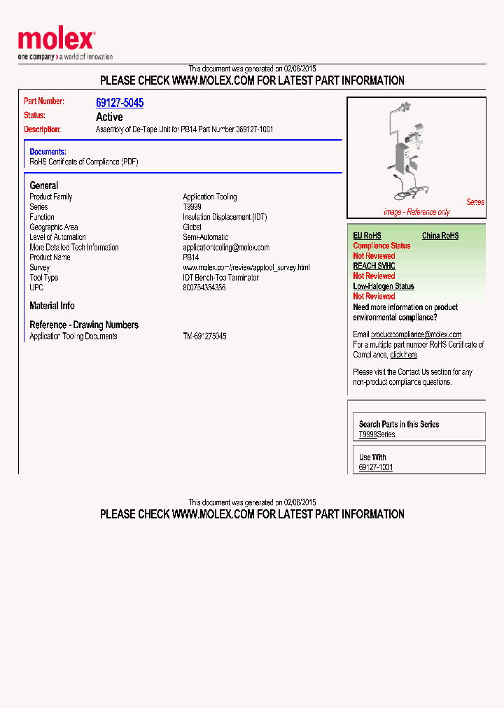 69127-5045_8221484.PDF Datasheet