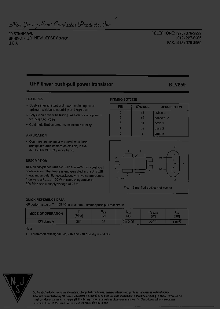 BLV859_8221810.PDF Datasheet