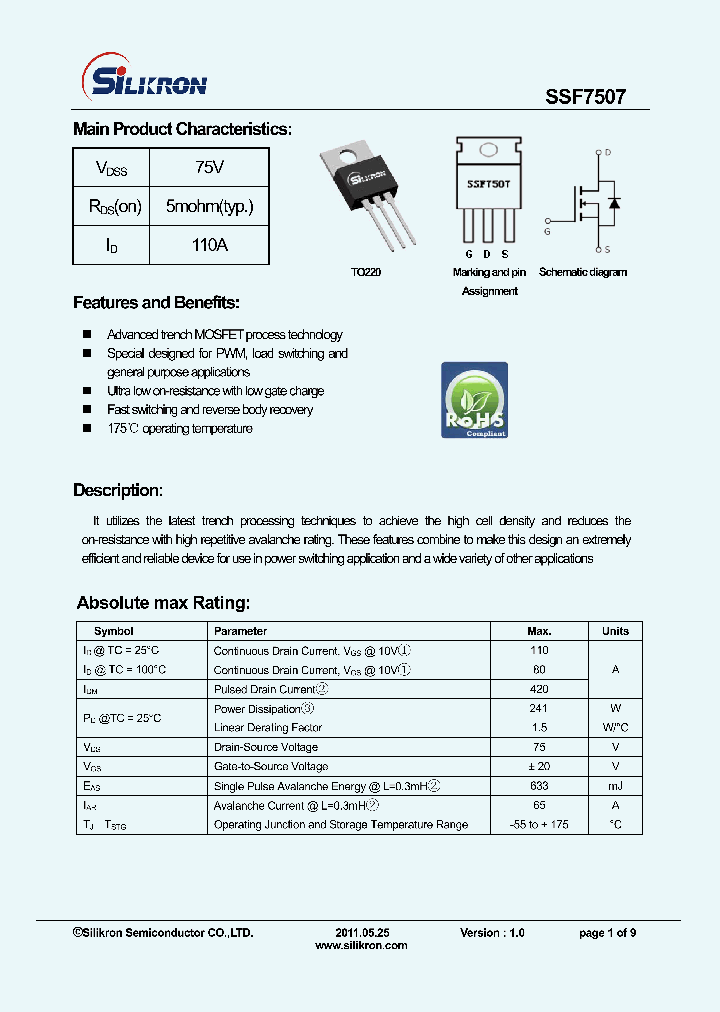 SSF7507_8222039.PDF Datasheet