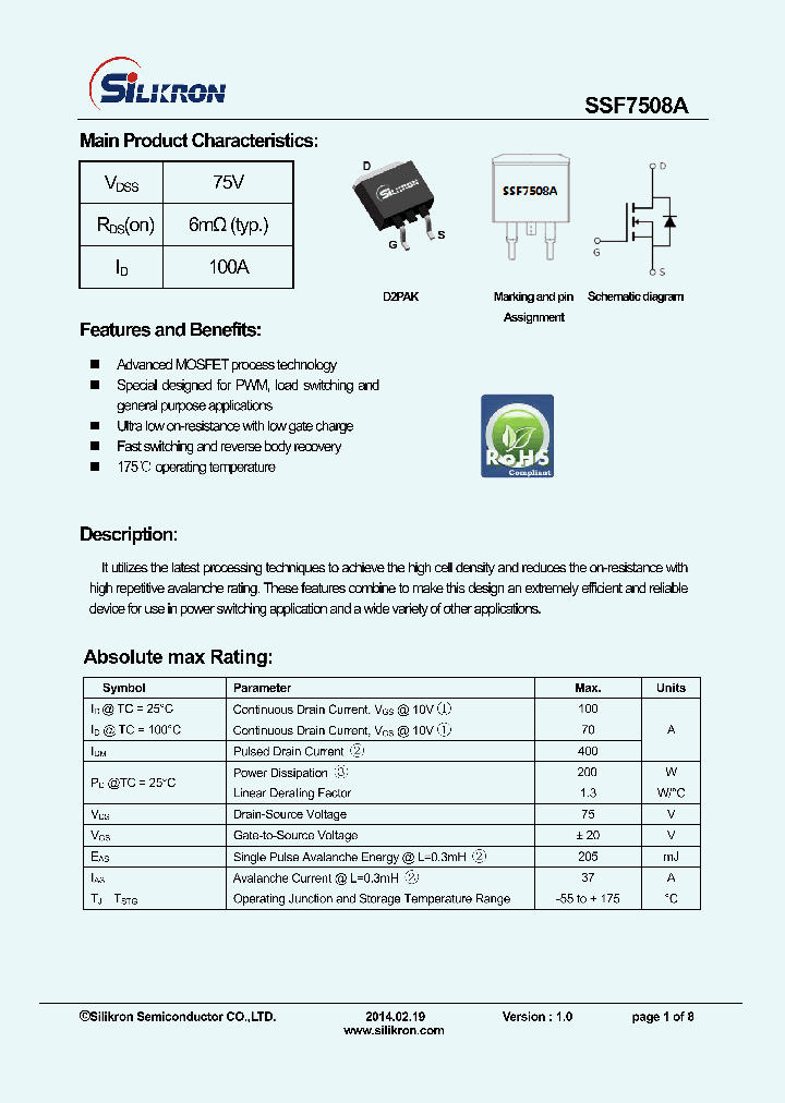 SSF7508A_8222041.PDF Datasheet