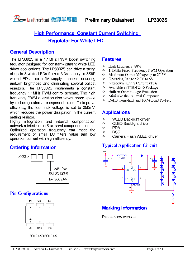 LP3302S_8222354.PDF Datasheet