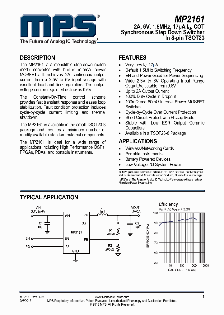 MP2161_8222485.PDF Datasheet
