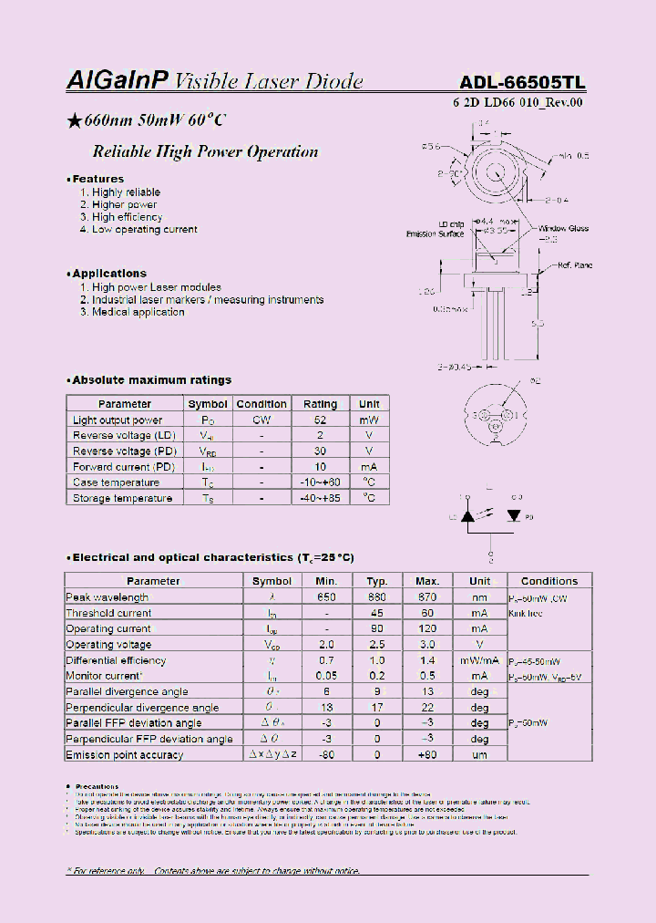 ADL-66505TL_8222919.PDF Datasheet