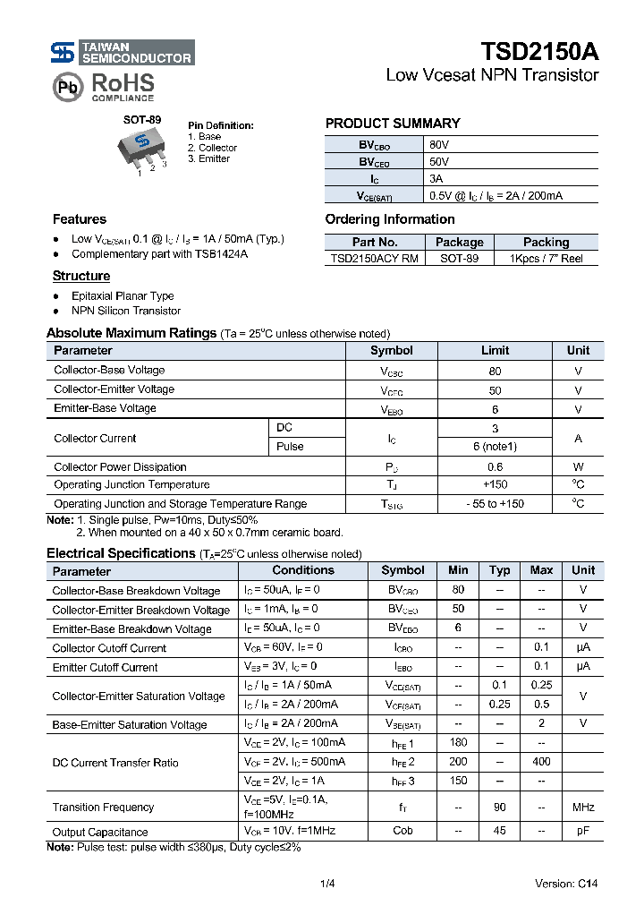 TSD2150A-14_8223179.PDF Datasheet