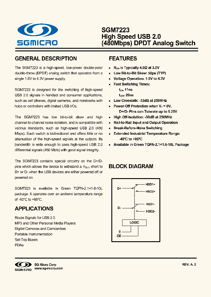 SGM7223_8223771.PDF Datasheet
