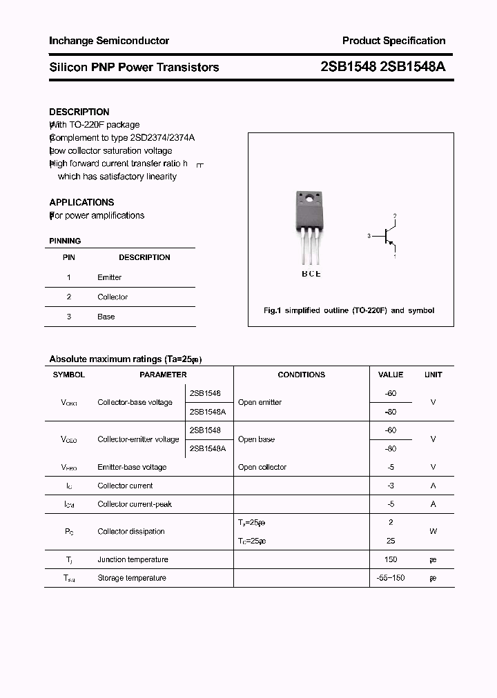 2SB1548_8224443.PDF Datasheet