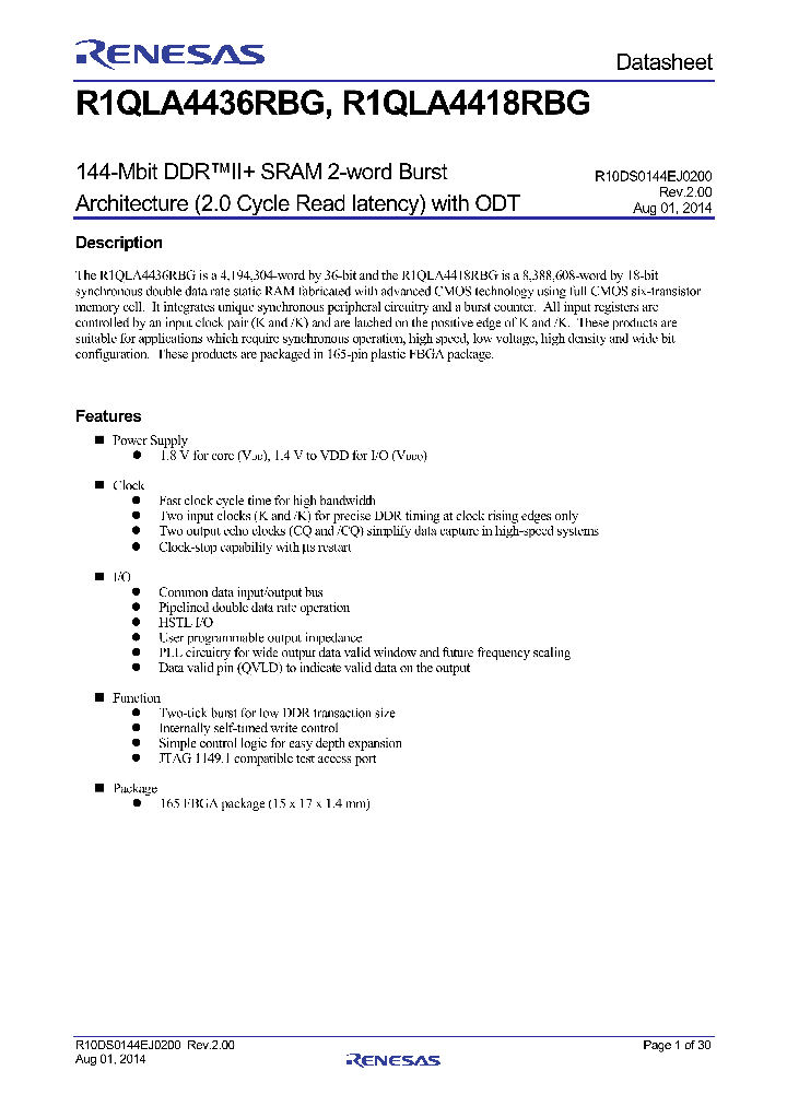 R1QLA4418RBG-25IB0_8224851.PDF Datasheet