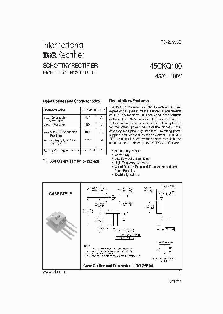 45CKQ100-15_8224995.PDF Datasheet