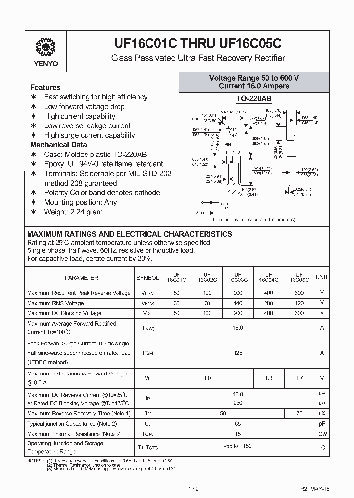 UF16C04C_8225462.PDF Datasheet