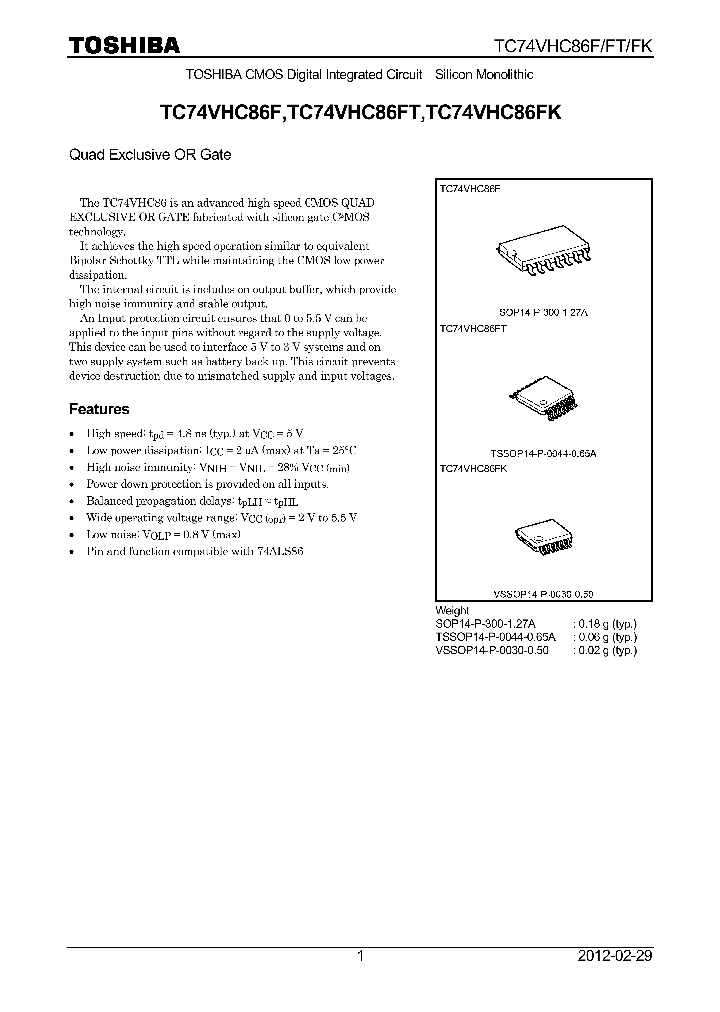TC74VHC86FT-12_8225509.PDF Datasheet