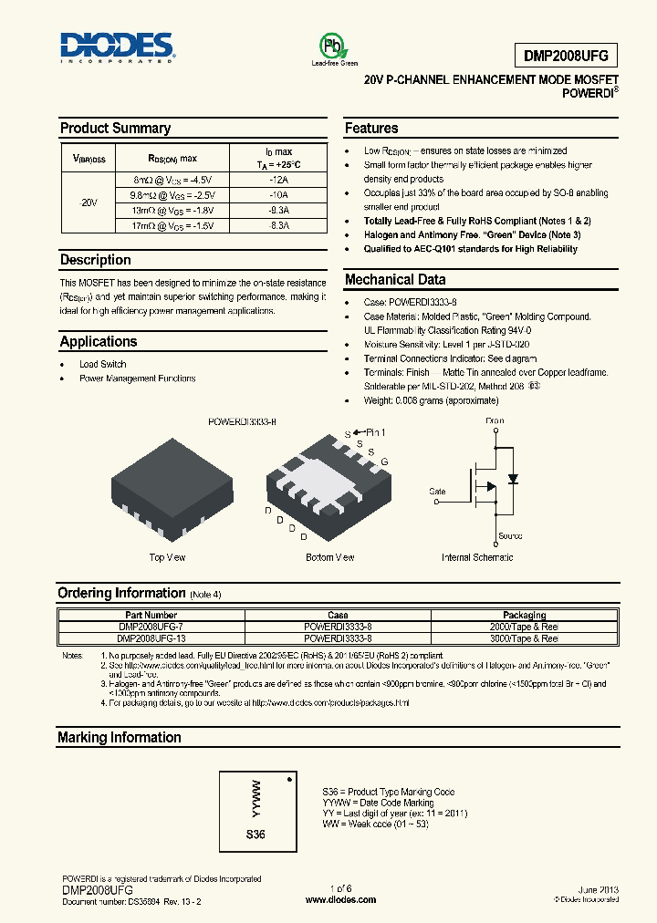 DMP2008UFG-13_8226065.PDF Datasheet