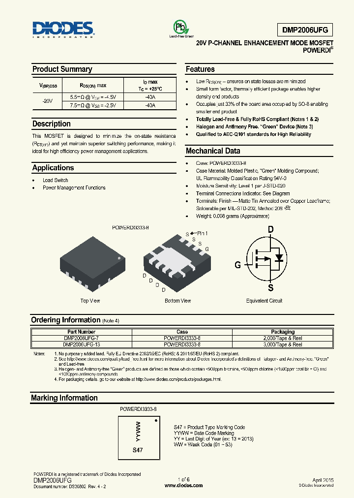 DMP2006UFG-15_8226118.PDF Datasheet