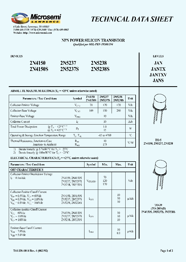 JAN2N4150_8226645.PDF Datasheet