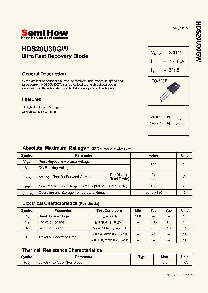 HDS20U30GW_8227073.PDF Datasheet