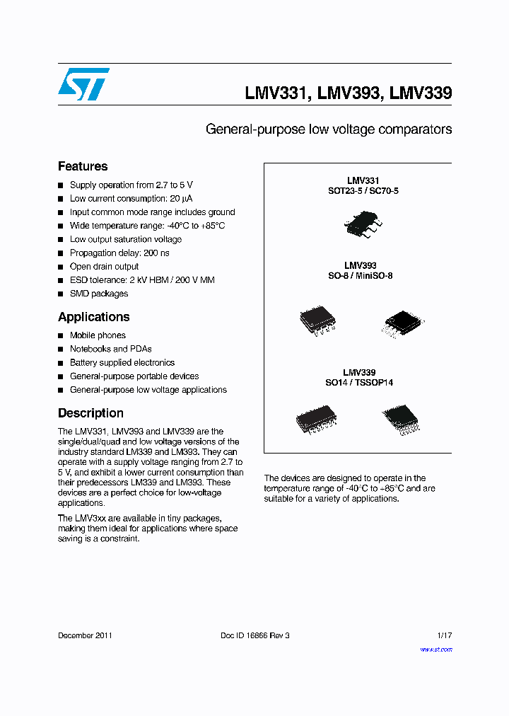 LMV339IDT_8227382.PDF Datasheet