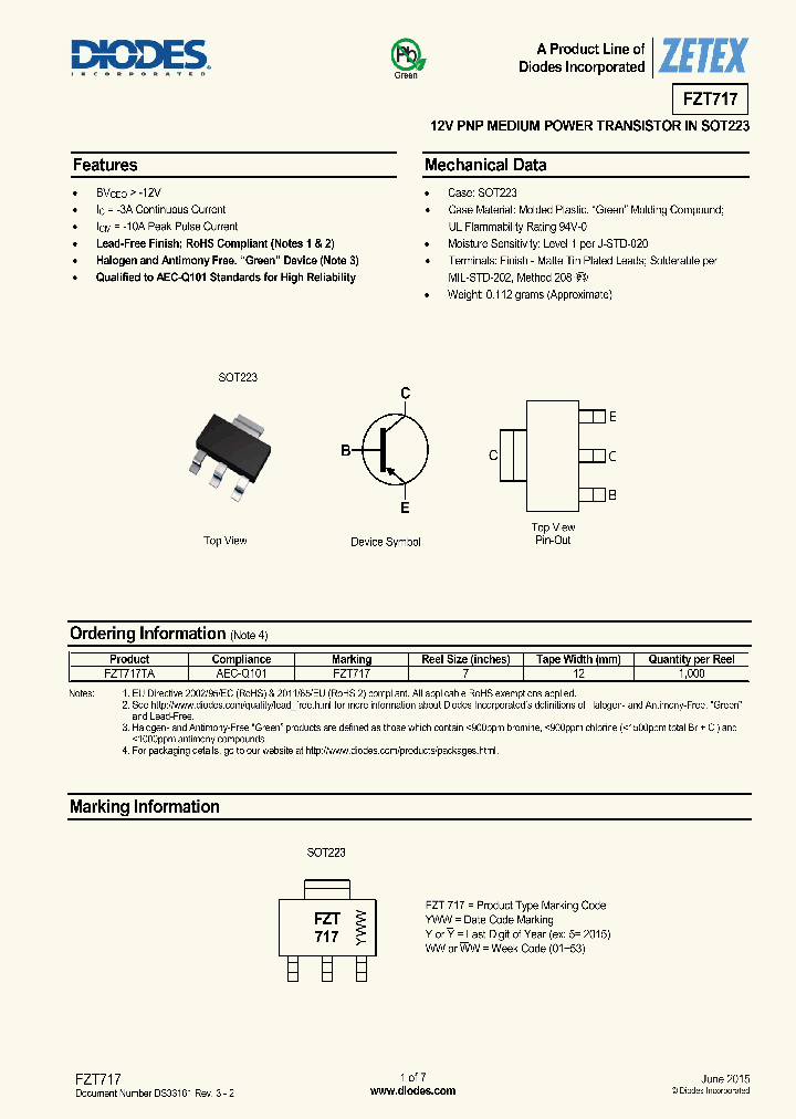 FZT717-15_8227343.PDF Datasheet
