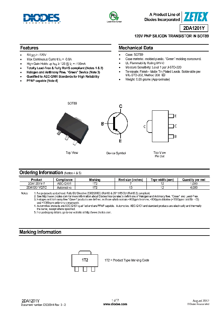 2DA1201Y-15_8227581.PDF Datasheet