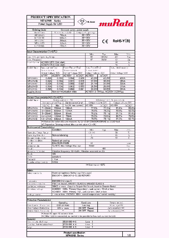 MPA1948A_8227826.PDF Datasheet