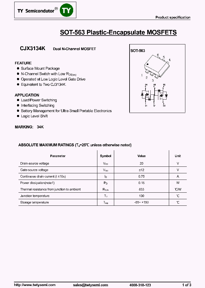 CJX3134K_8227780.PDF Datasheet