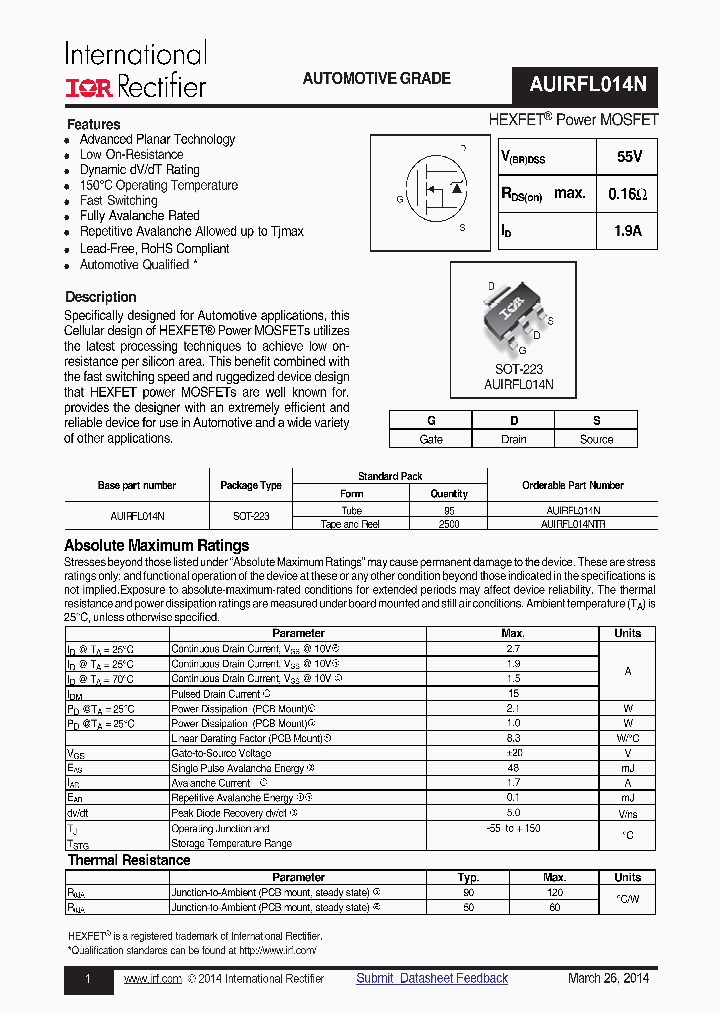 AUIRFL014N_8228134.PDF Datasheet