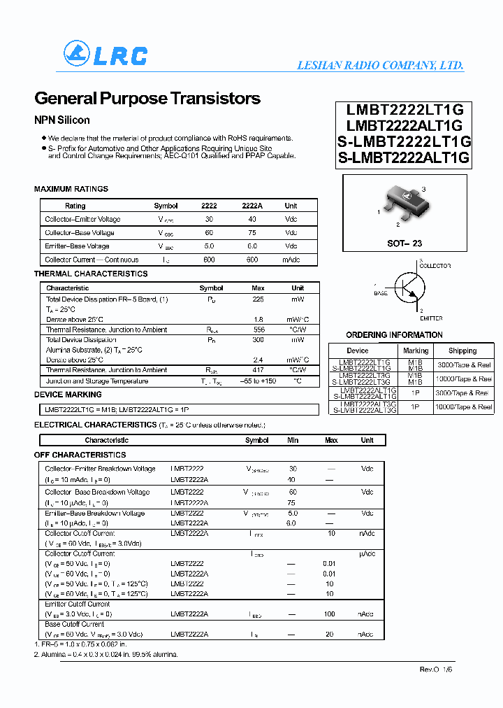 LMBT2222ALT1G-15_8228377.PDF Datasheet