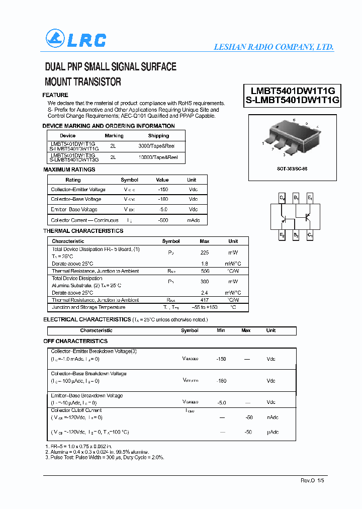LMBT5401DW1T1G-15_8228367.PDF Datasheet