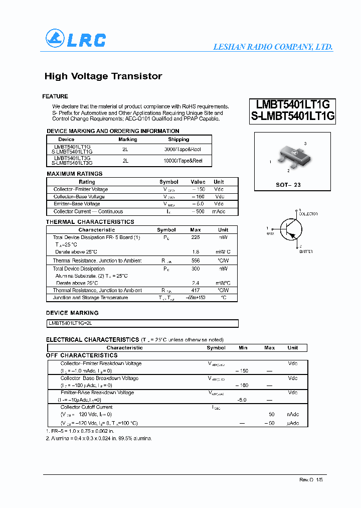 LMBT5401LT1G-15_8228370.PDF Datasheet