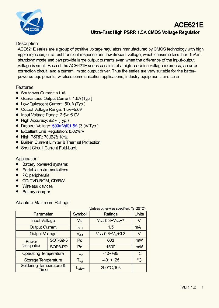 ACE621E_8228586.PDF Datasheet
