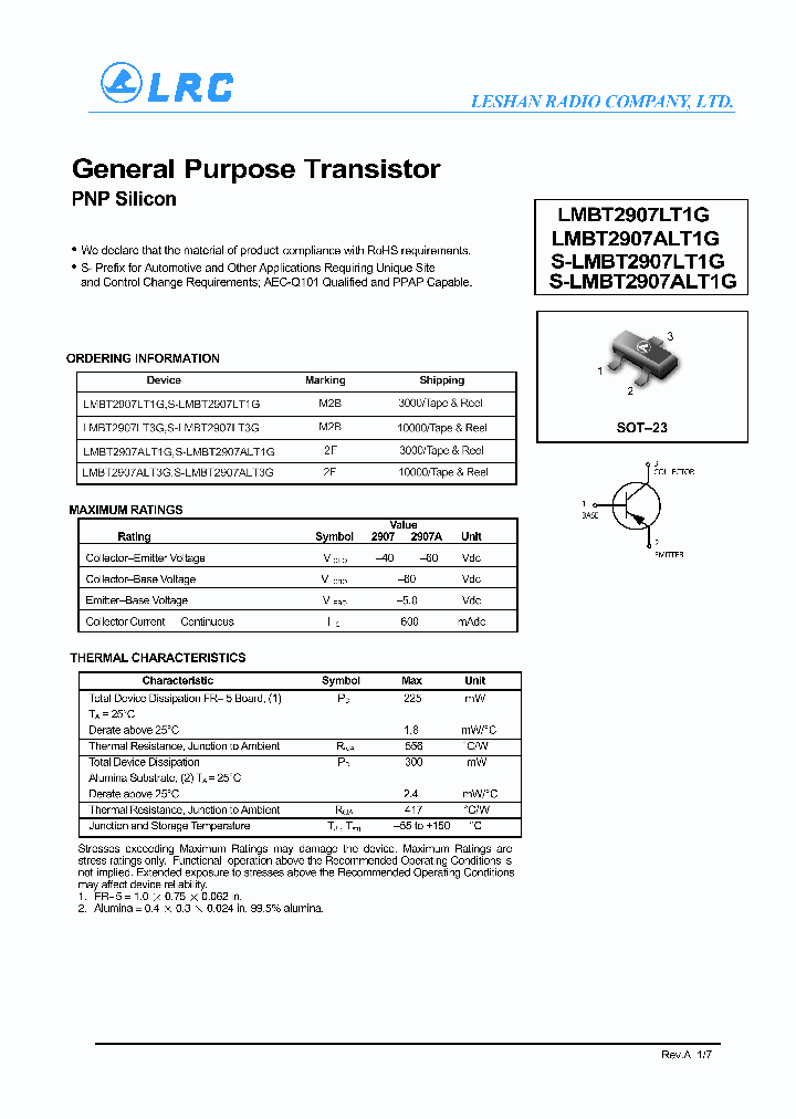 LMBT2907ALT1G-15_8228895.PDF Datasheet