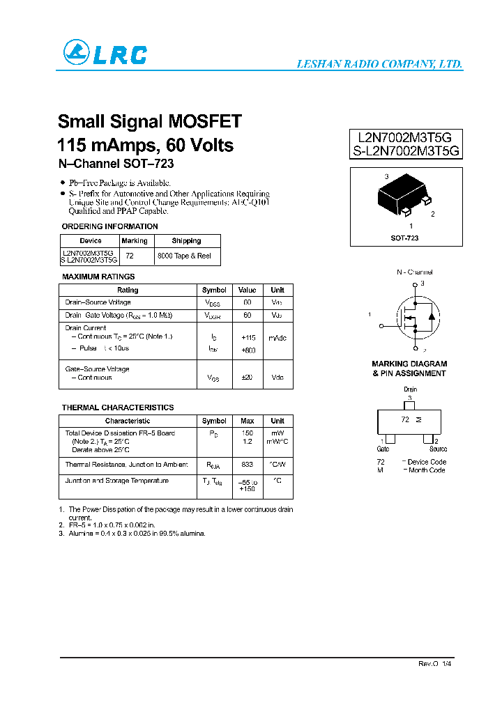 L2N7002M3T5G-15_8229000.PDF Datasheet