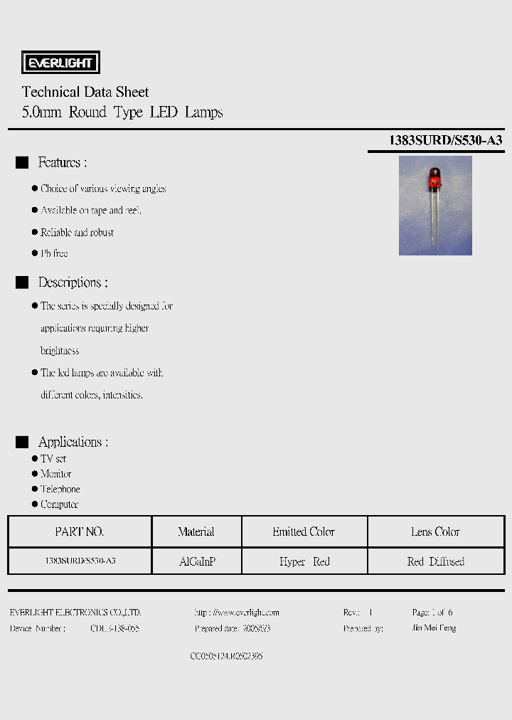 1383SURD_8229035.PDF Datasheet