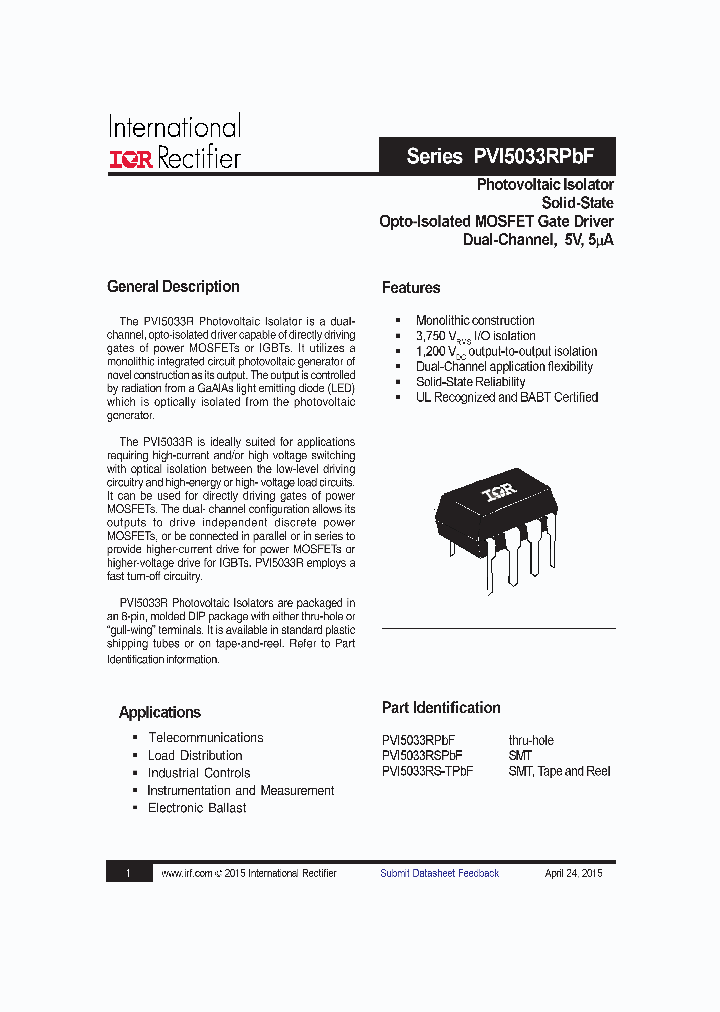 PVI5033RPBF-15_8229239.PDF Datasheet
